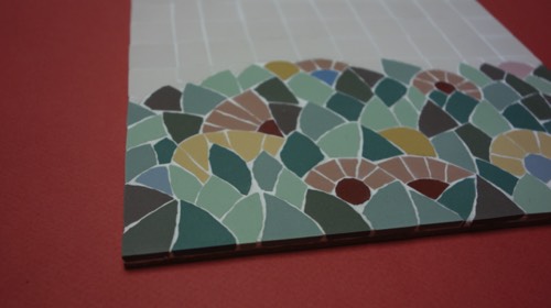 Dessous de plat mosaïque coloré